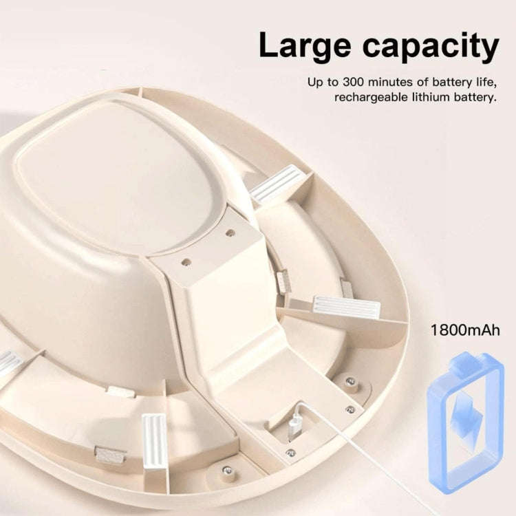 Electric Sitz Bath Temperature Digital Display Hip Basin Bidet, Spec: PVC Cushion White