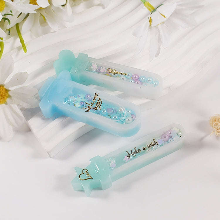 Crystal Epoxy Magic Bottle Silicone Mold DIY Key Quicksand Pendant Mold