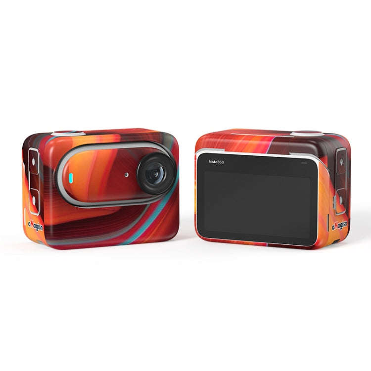 For Insta360 GO 3 / GO 3S AMagisn Body Sticker Protective Film Action Camera Accessories, Style: ...
