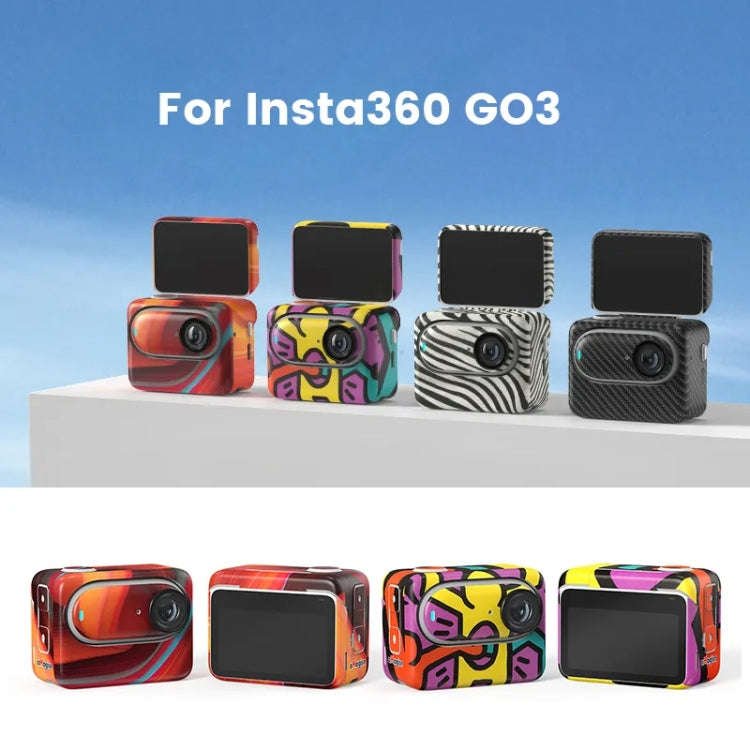 For Insta360 GO 3 / GO 3S AMagisn Body Sticker Protective Film Action Camera Accessories, Style: ...