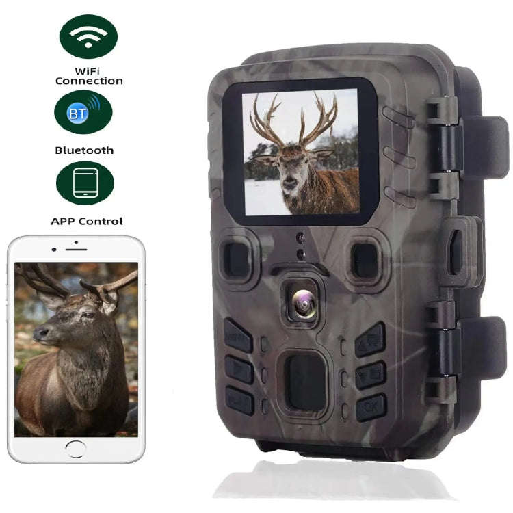 WiFi301 24MP+1296P WIFI+Bluetooth Infrared Night Vision Tracking Hunting Camera