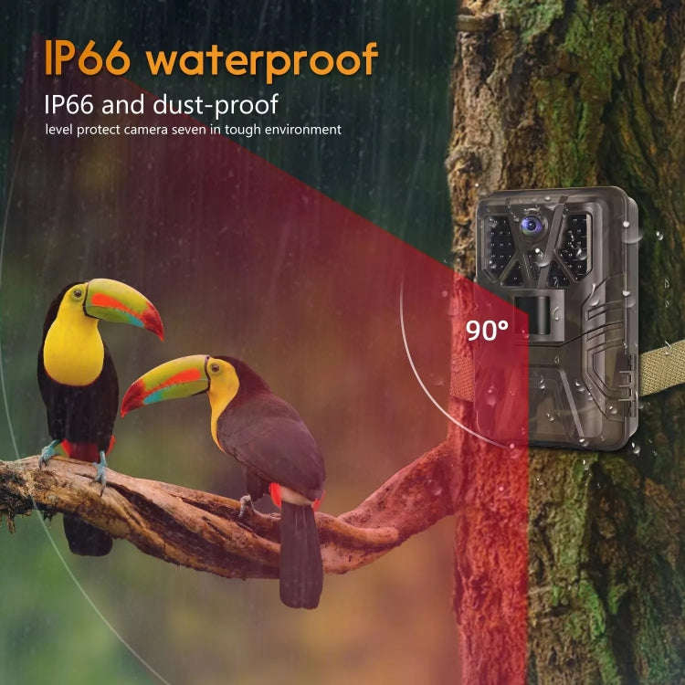 WiFi301 24MP+1296P WIFI+Bluetooth Infrared Night Vision Tracking Hunting Camera