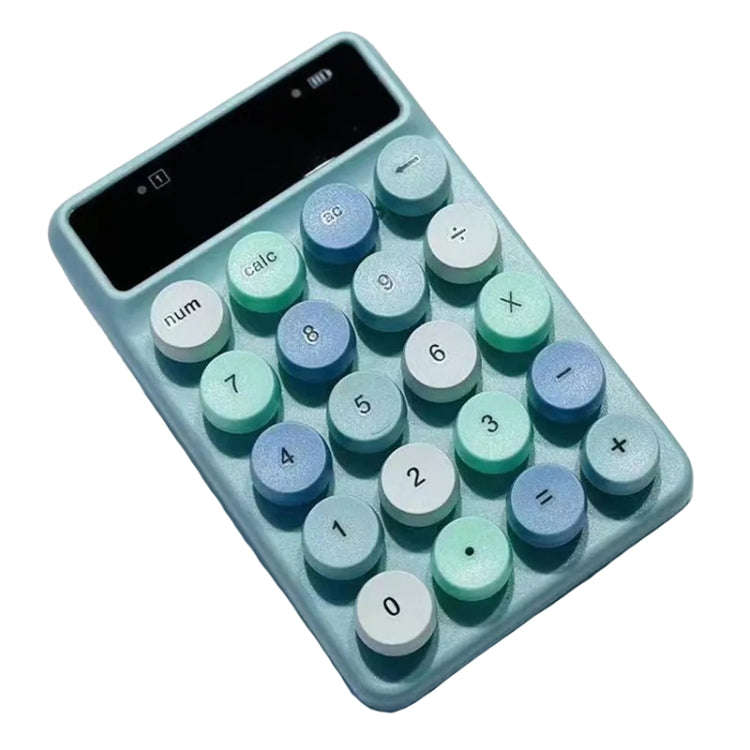 Q3 2.4G Mini Wireless Office Digital Keyboard Cash Register Financial Accounting Password Keypad(...