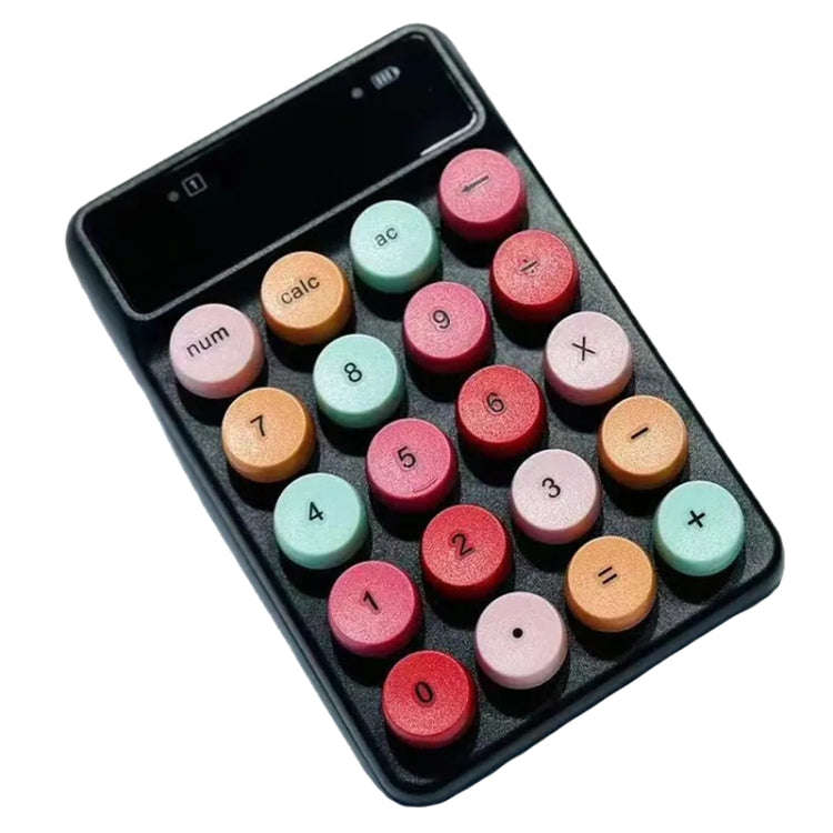 Q3 2.4G Mini Wireless Office Digital Keyboard Cash Register Financial Accounting Password Keypad(...