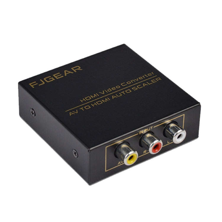 FJGEAR FJ-AH1308 AV To HDMI Converter With Auto Scaling