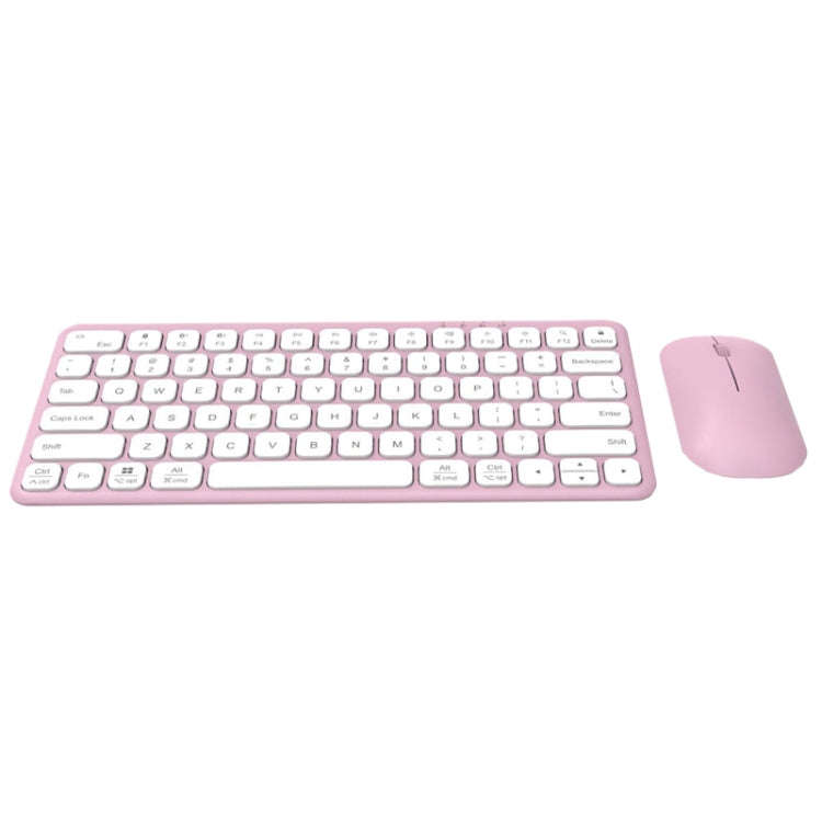 B087 2.4G Portable 78 Keys Dual Mode Wireless Bluetooth Keyboard And Mouse, Style: Keyboard Mouse...