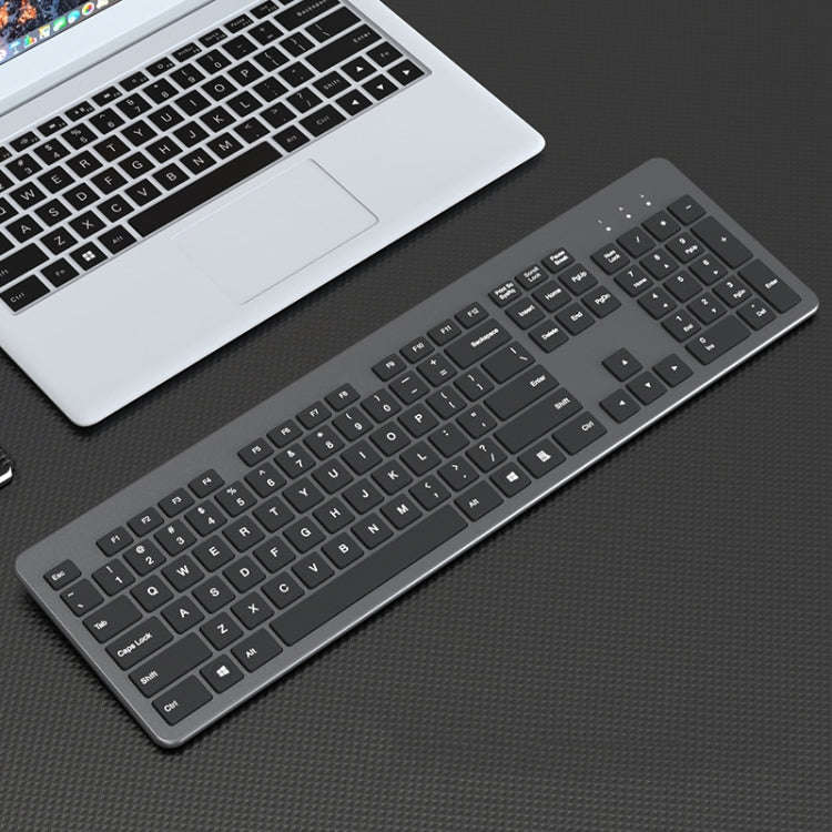 B035 2.4G Wireless Keyboard Scissor Foot Construction Silent Office Laptop External Keyboard, Col...