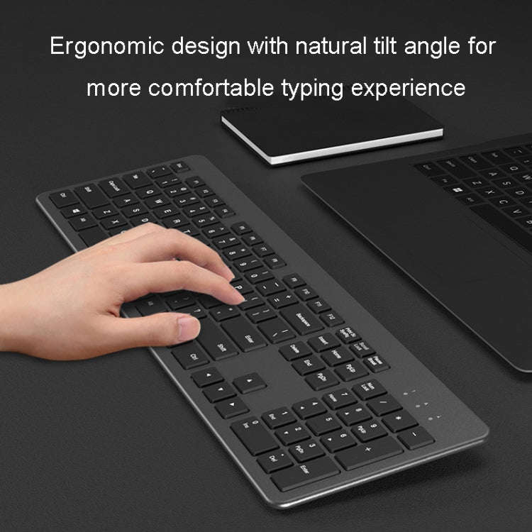 B035 2.4G Wireless Keyboard Scissor Foot Construction Silent Office Laptop External Keyboard, Col...