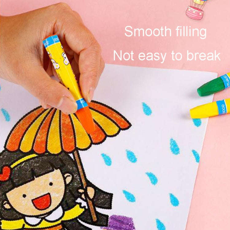 AIYO Washable Painting Crayons Childrens Oil Paint Stick Set, Specification: 24 Colors