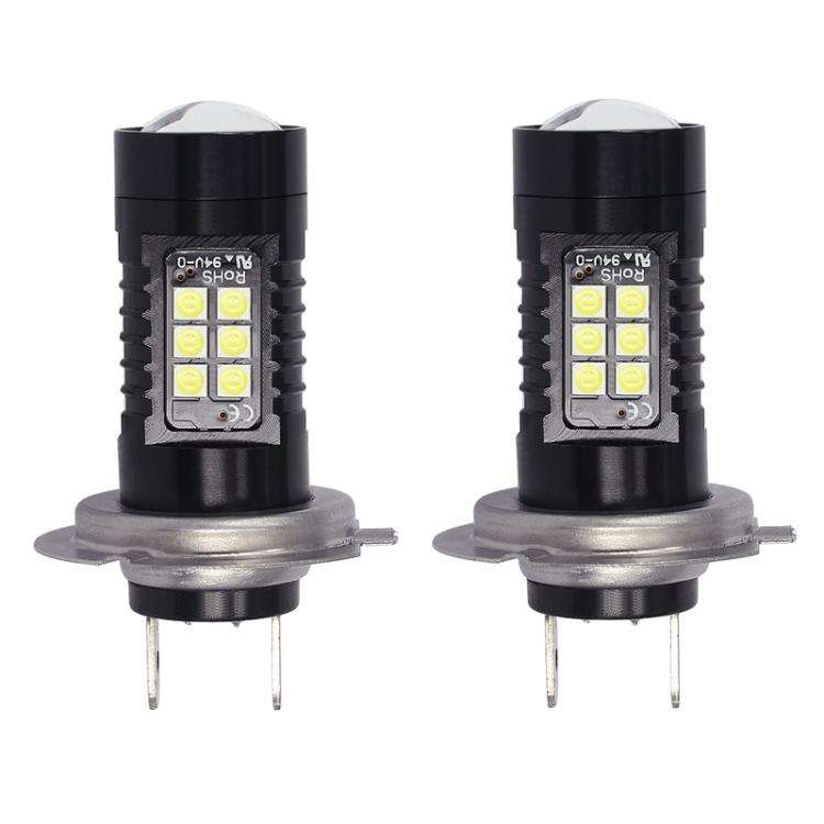 1pair Automotive High-power LED White Light Fog Lamp(H7)