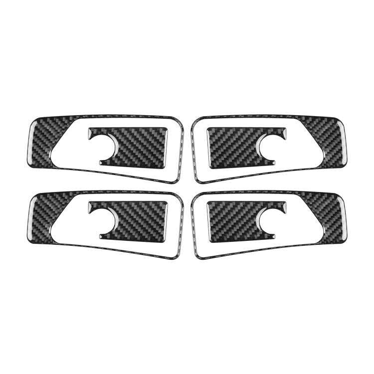 For Mercedes-Benz G-Class W463 8pcs /Set Inner Handle Set Stickers(Black)