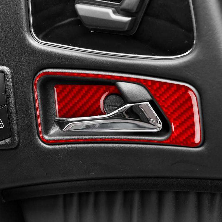 For Mercedes-Benz G-Class W463 8pcs /Set Inner Handle Set Stickers(Black)