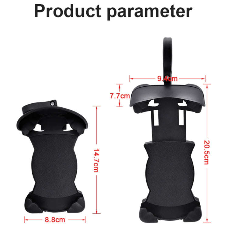 Motorcycle Sunshade Rainproof Mobile Phone Holder, Shape: Handlebar Holder No Charge