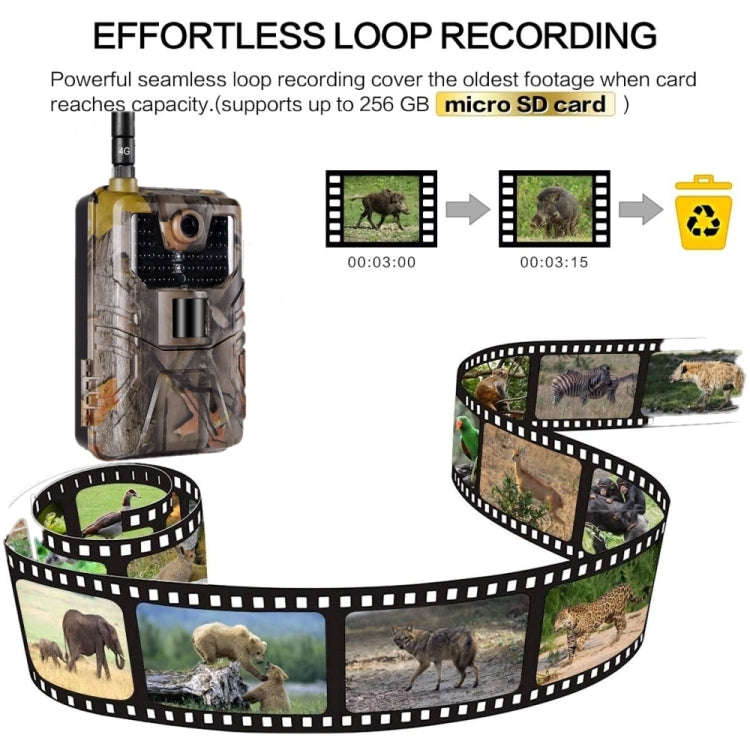 HC-900Pro 36MP 4K 4G Hunting Camera With APP Remote Mobile Phone Control To View Photos / Video A...