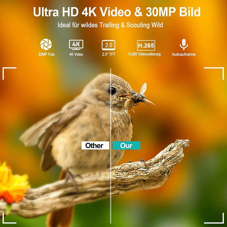 HC-900Pro 36MP 4K 4G Hunting Camera With APP Remote Mobile Phone Control To View Photos / Video A...