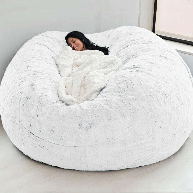 150x75cm Cloth Cover Lazy Sofa Bean Bag Living Room Simple Sofa Tatami Fabric Cover Without Fille...