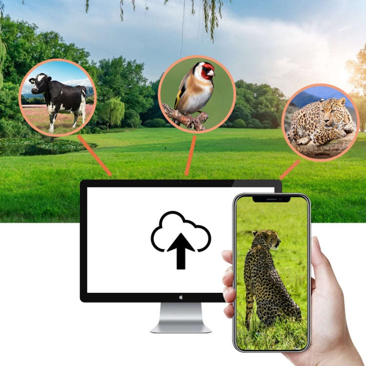 HC-940Pro-Li 4K 4G Outdoor Track Camera Remote Mobile Phone Control To View Photos / Video At Any...