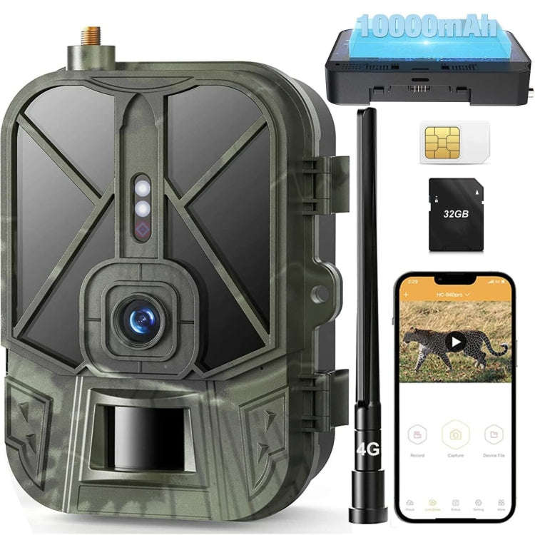 HC-940Pro-Li 4K 4G Outdoor Track Camera Remote Mobile Phone Control To View Photos / Video At Any...