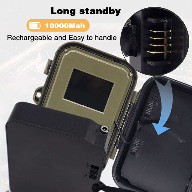 HC-940Pro-Li 4K 4G Outdoor Track Camera Remote Mobile Phone Control To View Photos / Video At Any...