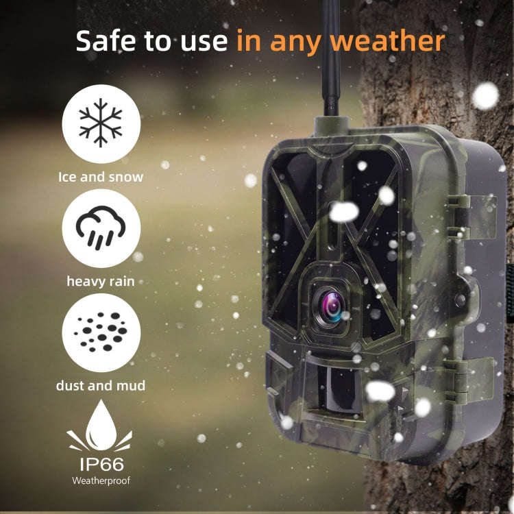 HC-940Pro-Li 4K 4G Outdoor Track Camera Remote Mobile Phone Control To View Photos / Video At Any...