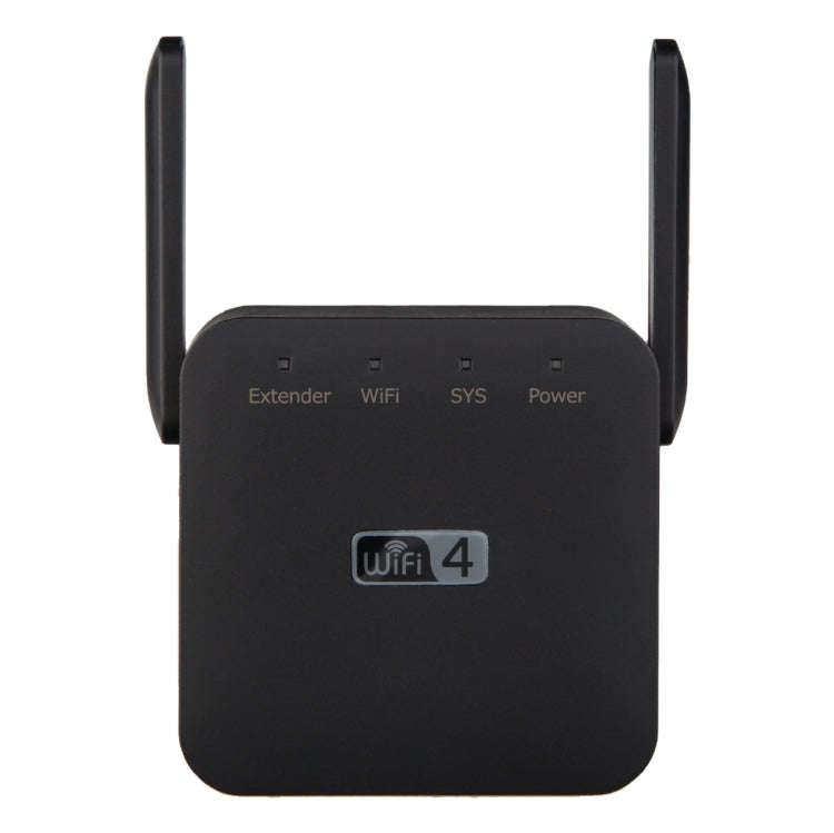 2.4G 300M Wi-Fi Amplifier Long Range WiFi Repeater Wireless Signal Booster UK Plug Black