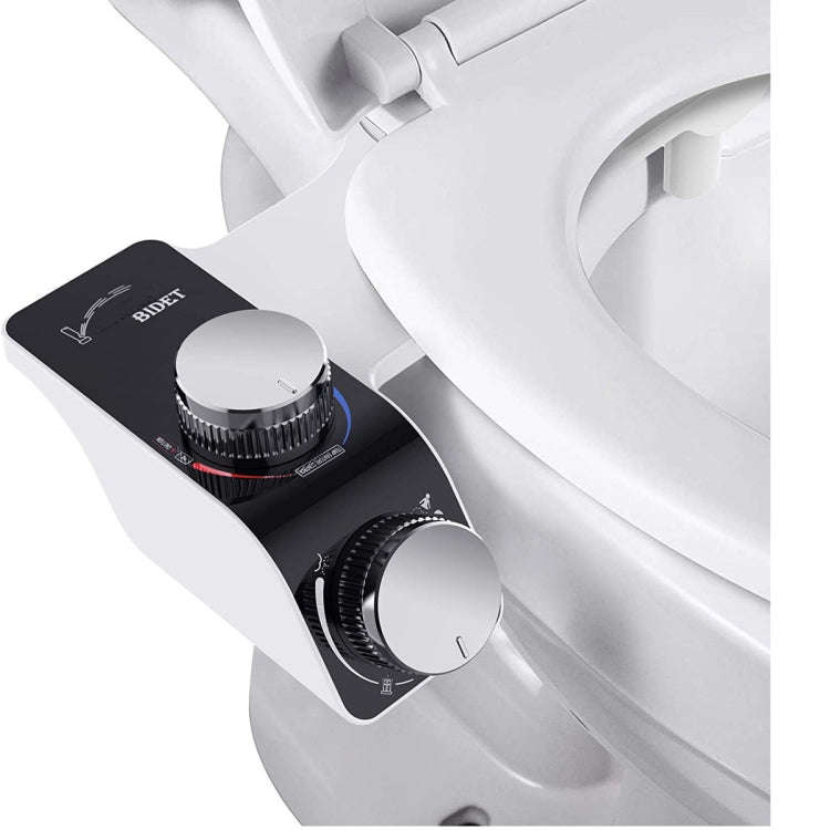Bidet Toilet Seat Attachment With Hot & Cold Double Nozzle Personal Hygiene 1/2  For Asia/Austral...