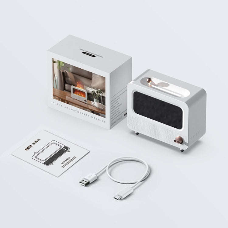 USB White Noise Simulation Flame Fire Furnace Aromatherapy Machine Indoor Large Spray Measurement...