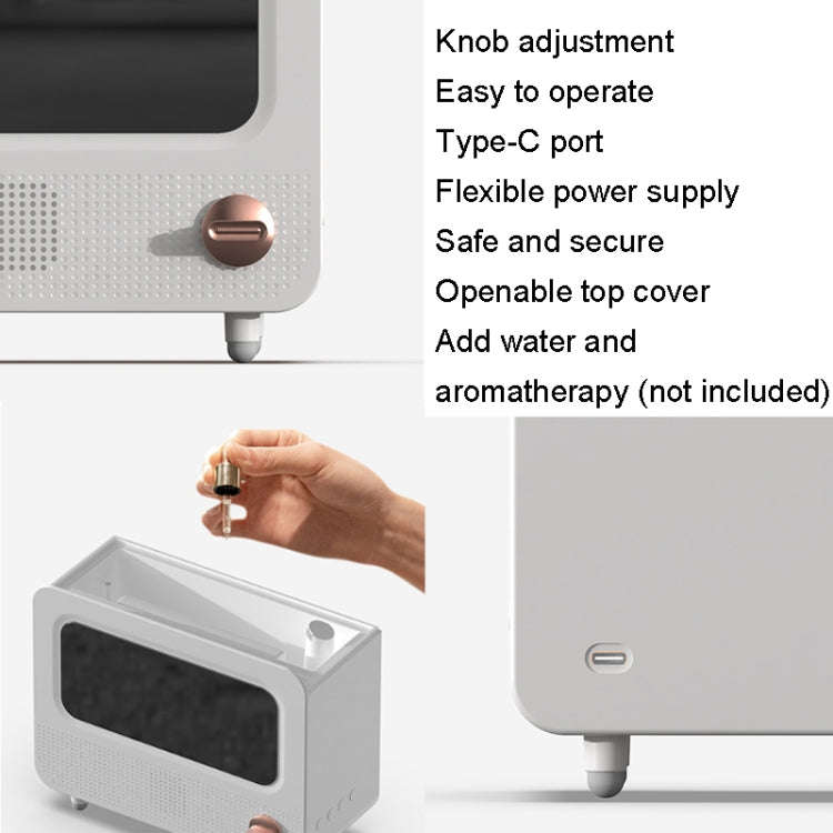 USB White Noise Simulation Flame Fire Furnace Aromatherapy Machine Indoor Large Spray Measurement...