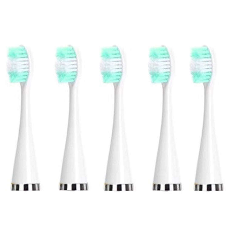 Electric Dental Scaler Accessories Replacement Head, Color: 5pcs Toothbrush Head White