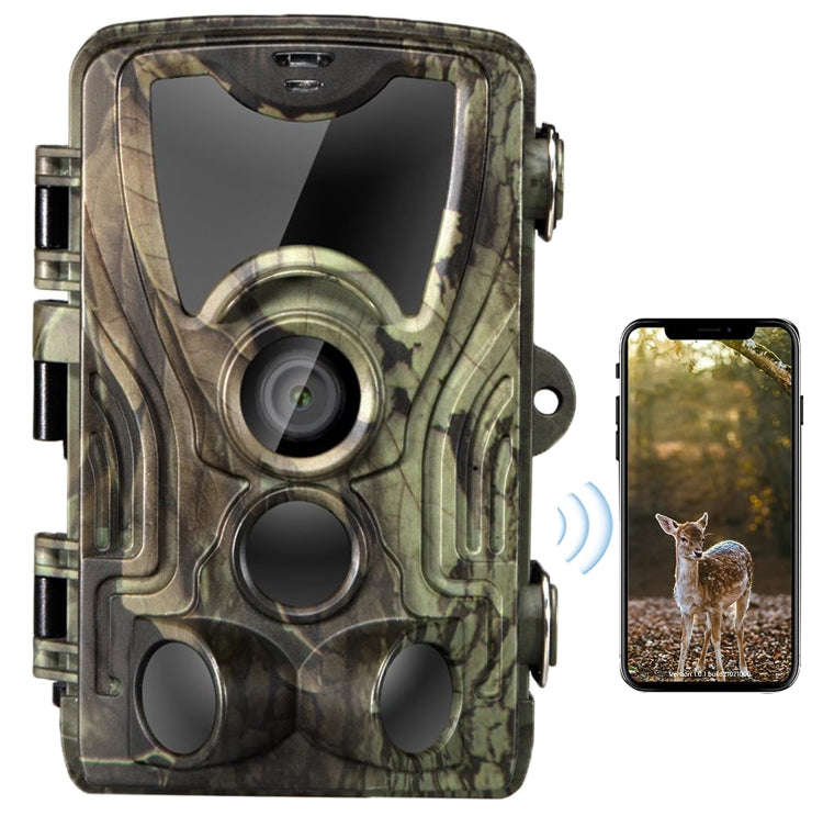 WiFi801Pro 4K Outdoor Tracking Hunting Camera APP Remote Phone Control To View Photos / Video At ...