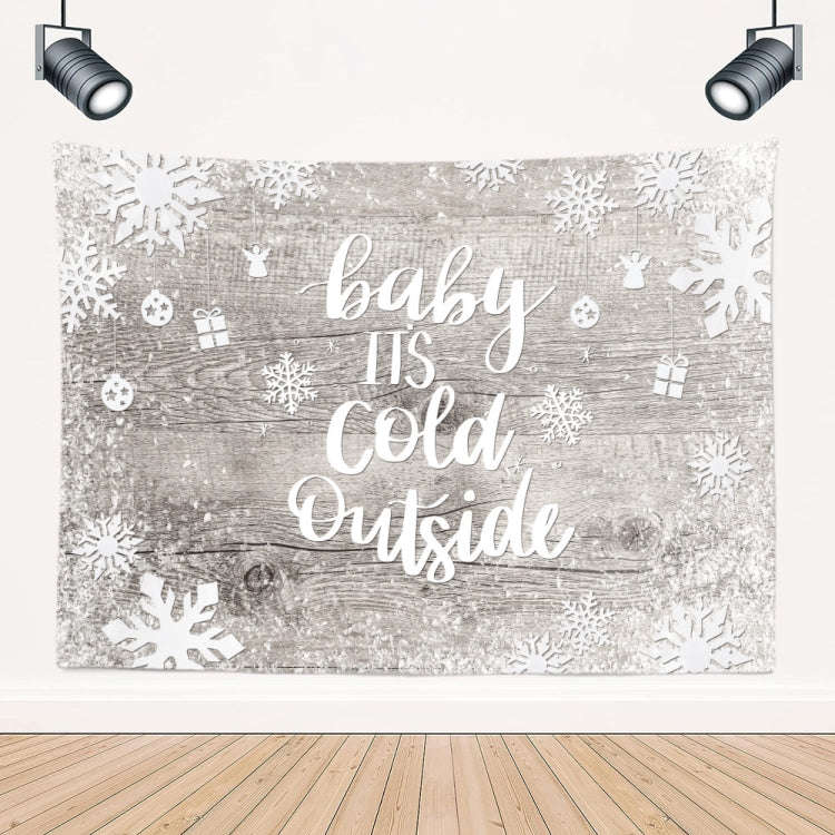 150 x 100cm Peach Skin Christmas Photography Background Cloth Party Room Decoration, Style: 8
