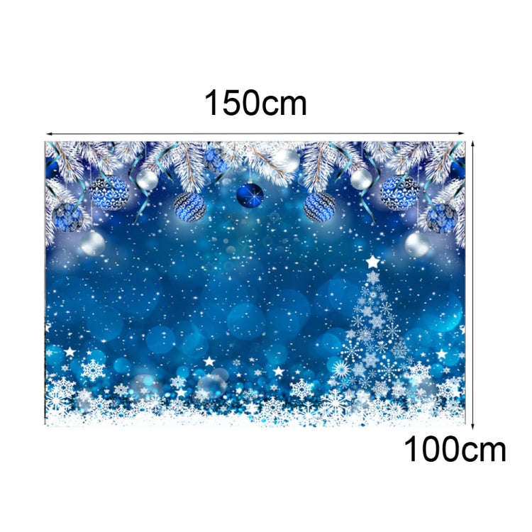 150 x 100cm Peach Skin Christmas Photography Background Cloth Party Room Decoration, Style: 7