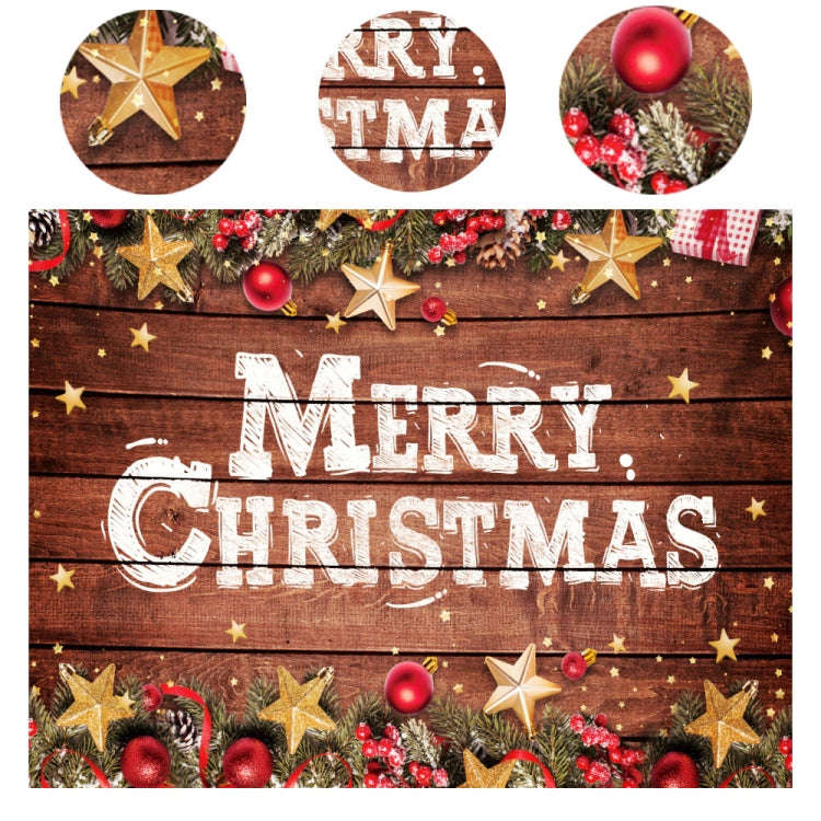 150 x 100cm Peach Skin Christmas Photography Background Cloth Party Room Decoration, Style: 13