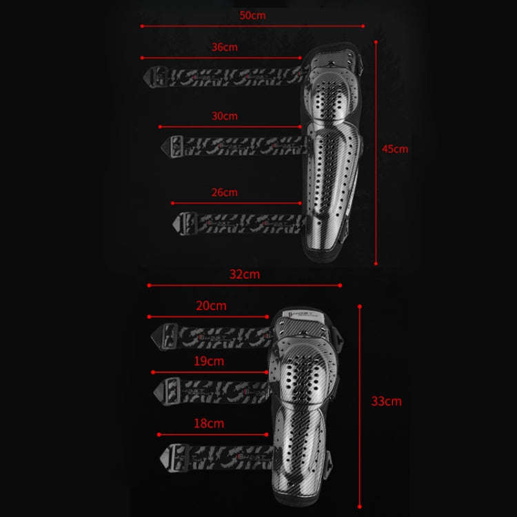 GHOST RACING Motorcycle Protective Gear Off-road Racing Knee Pads Elbow Pads(For Summer)
