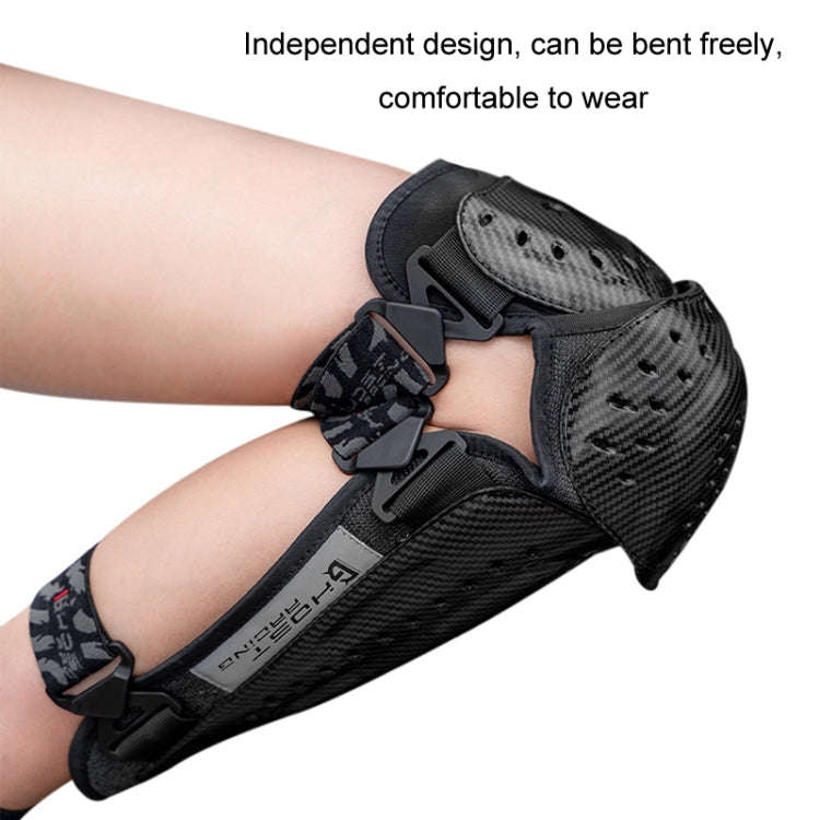 GHOST RACING Motorcycle Protective Gear Off-road Racing Knee Pads Elbow Pads(For Summer)