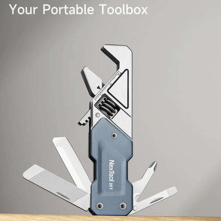 Nextool  6-in-1 Multi-functional Mini Wrench Portable Folding Knife File Screwdriver Bottle Opene...
