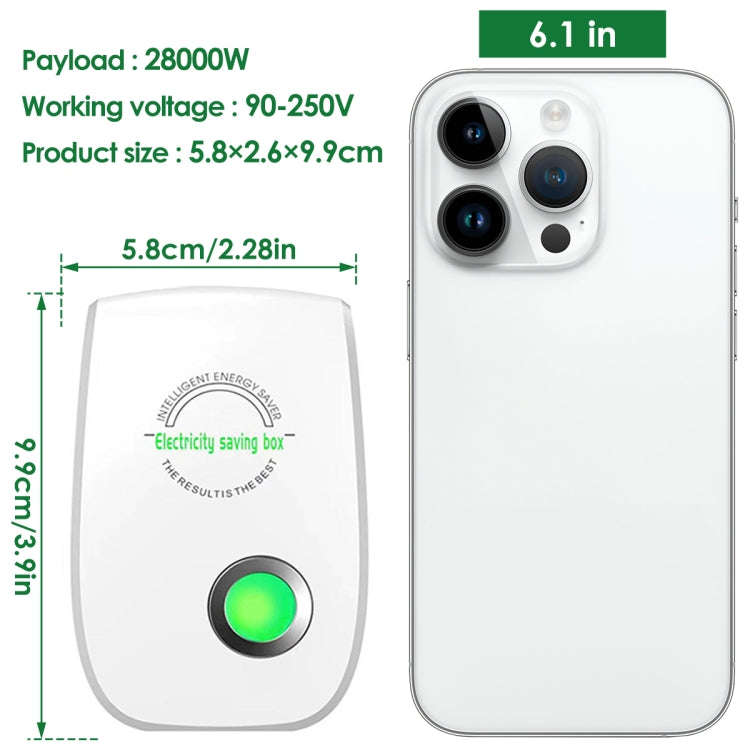 Smart Home Energy Saver Portable Safety Power Saving Box, Specification: US Plug