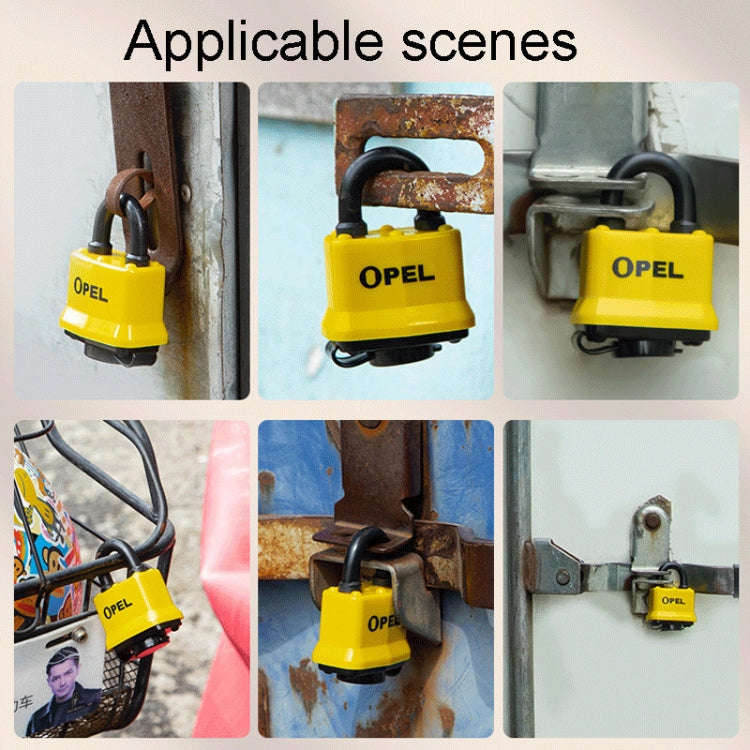 Large Copper Waterproof Padlock Anti-Theft Locker Lock