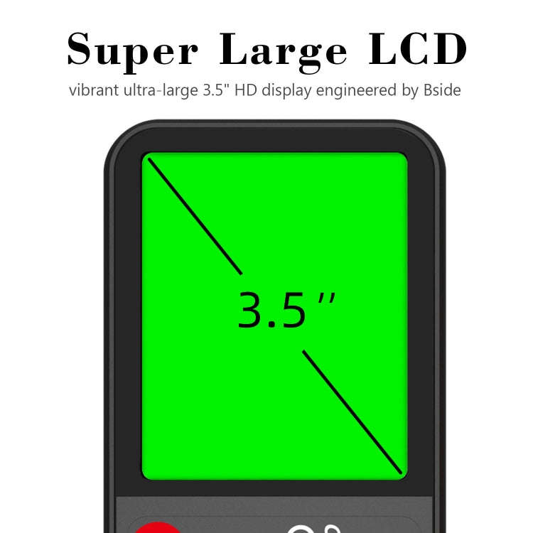 BSIDE ADMS7 Smart Thin Digital Multimeter Counts DC AC Voltmeter, Model: Charging Model With Tool...