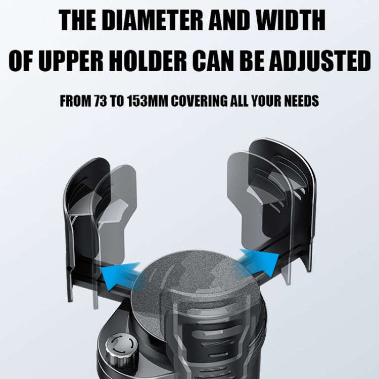 Multifunctional Car Water Cup Holder Drink Holder with Switch Lock, Size: Large