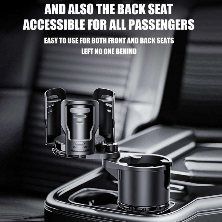 Multifunctional Car Water Cup Holder Drink Holder with Switch Lock, Size: Small
