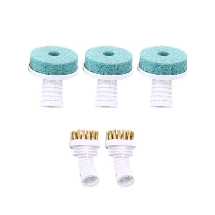 For Xiaomi Youpin Deerma DEM-ZQ610 Cleaning Machine Accessories Set(2 Copper Wire Brushes + 3 Cle...