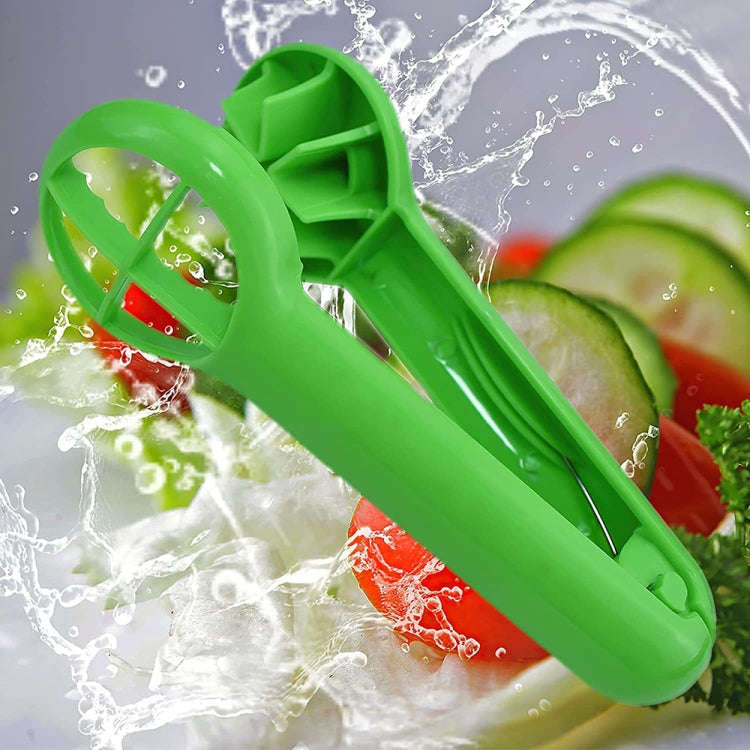 Grape Slicer Convenient Household Blueberry Strawberry Slicer Kitchen Tools(Green)