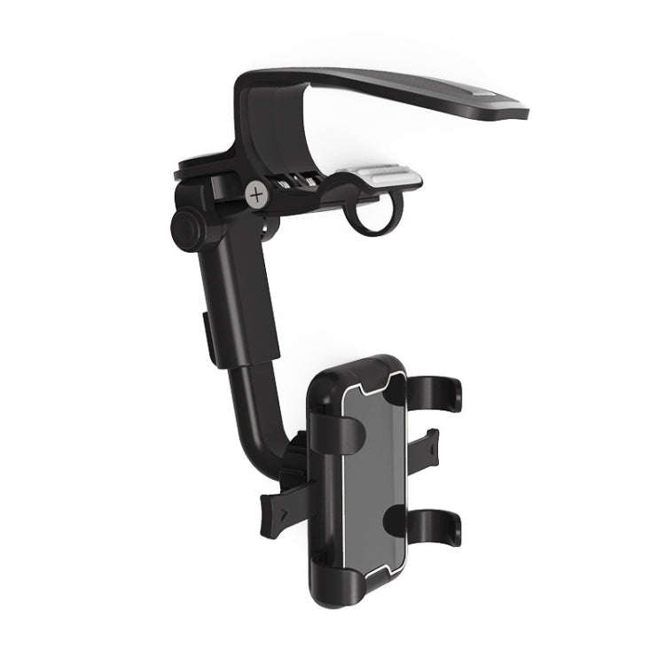 Car Sun Visor Clamp Multi-function Dashboard Mobile Phone Holder(Black)