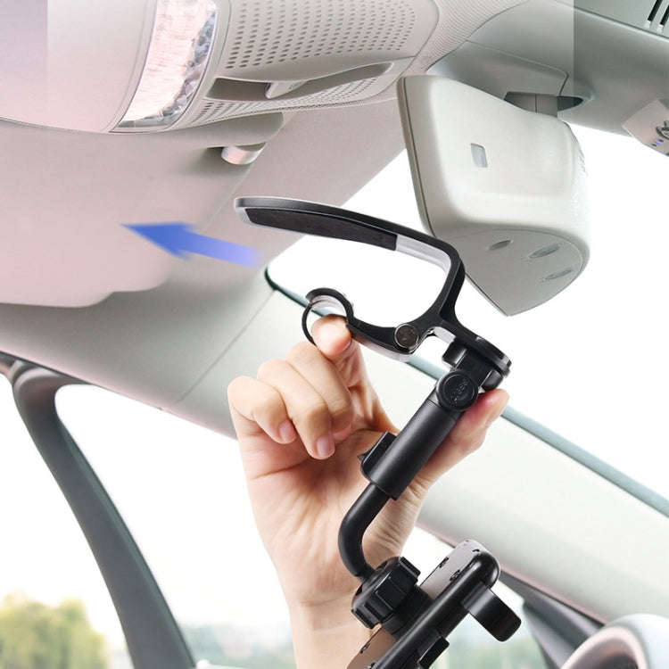 Car Sun Visor Clamp Multi-function Dashboard Mobile Phone Holder(Black)