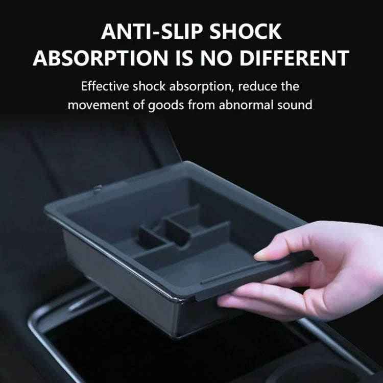 For Tesla Model 3 / Y Center Armrest Storage Box Car Modification Accessories Central Storage Box...