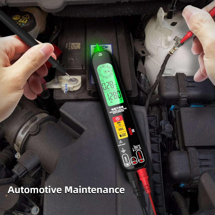 BSIDE S6 Smart Digital Multimeter Current Test Pen Capacitance Temperature Voltage Detector(Charg...