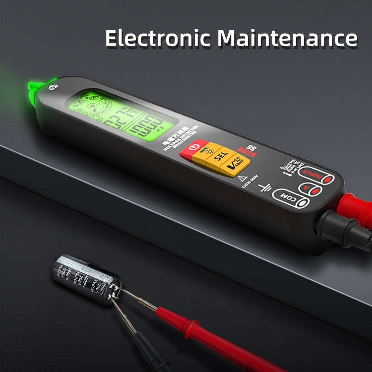 BSIDE S6 Smart Digital Multimeter Current Test Pen Capacitance Temperature Voltage Detector(Charg...