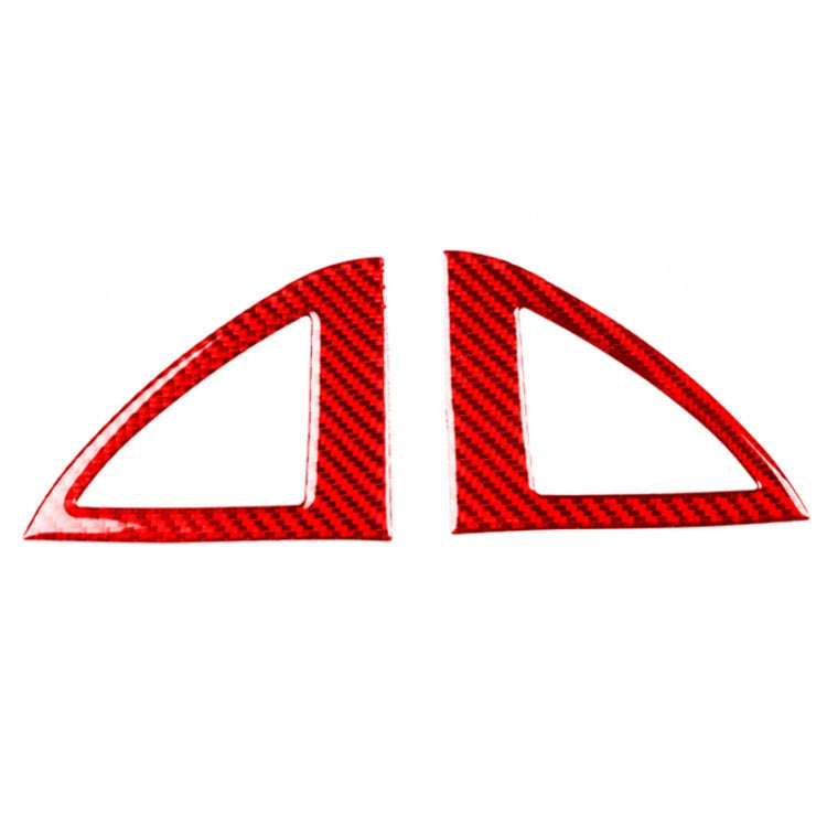 For Jaguar F-TYPE 2013+ Universal Inner A-pillar Speaker Cover For Both Left And Right Driving(Red)