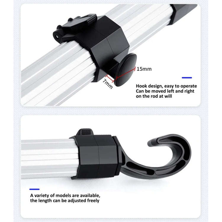 3 in 1 Car Mobile Phone Holder Computer Holder Universal Aluminum Tube With Hook